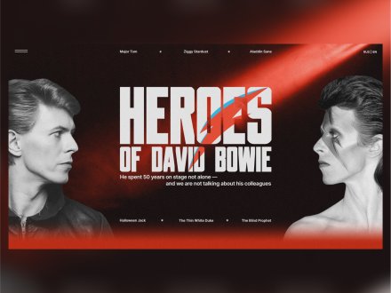 Heroes of David Bowie